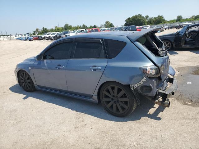 JM1BK34L581828253 - 2008 MAZDA SPEED 3 BLUE photo 2