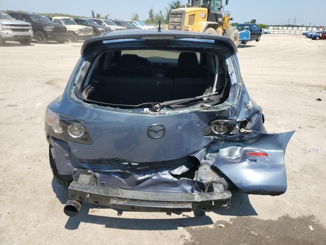 JM1BK34L581828253 - 2008 MAZDA SPEED 3 BLUE photo 6