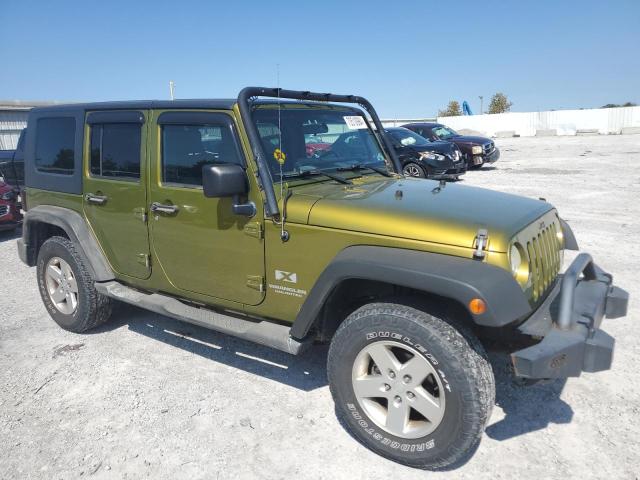 1J4GA39137L191571 - 2007 JEEP WRANGLER X GREEN photo 4