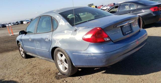 1FAFP56S6YG129509 - 2000 FORD TAURUS SEL BLUE photo 2