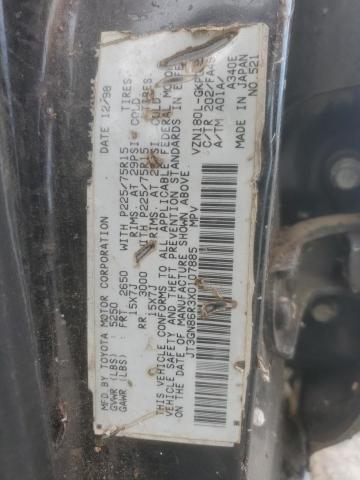 JT3GN86R3X0107885 - 1999 TOYOTA 4RUNNER SR5 BLACK photo 13