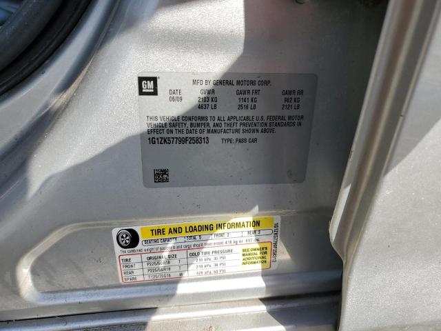 1G1ZK57799F258313 - 2009 CHEVROLET MALIBU LTZ თეთრი ფოტო 12