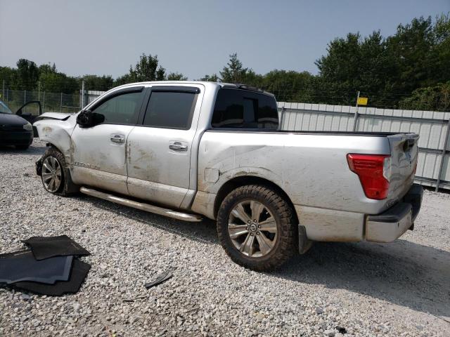 1N6AA1E55JN514276 - 2018 NISSAN TITAN SV SILVER photo 2