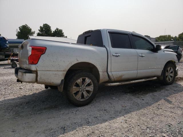 1N6AA1E55JN514276 - 2018 NISSAN TITAN SV SILVER photo 3