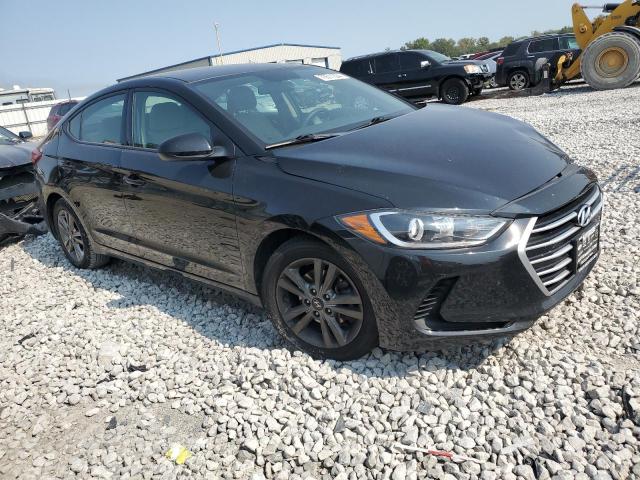 5NPD84LF3HH185192 - 2017 HYUNDAI ELANTRA SE BLACK photo 4