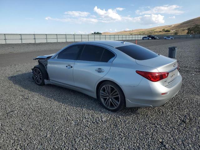 JN1BV7AR8EM706894 - 2014 INFINITI Q50 BASE SILVER photo 2