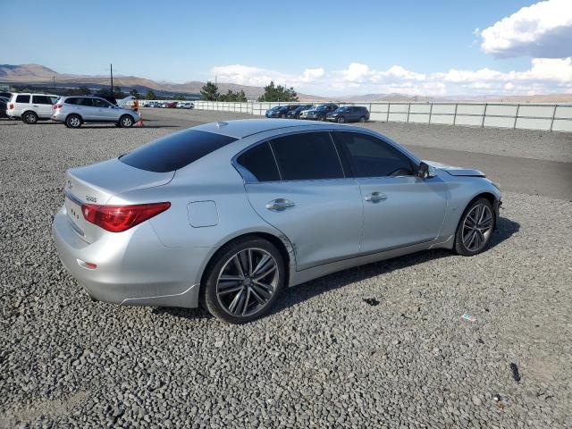 JN1BV7AR8EM706894 - 2014 INFINITI Q50 BASE SILVER photo 3