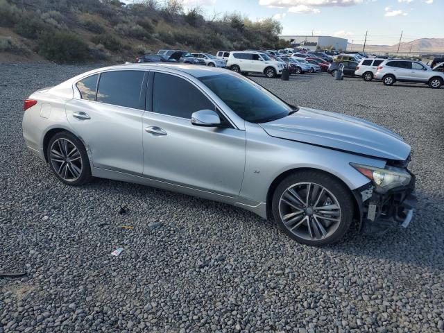 JN1BV7AR8EM706894 - 2014 INFINITI Q50 BASE SILVER photo 4