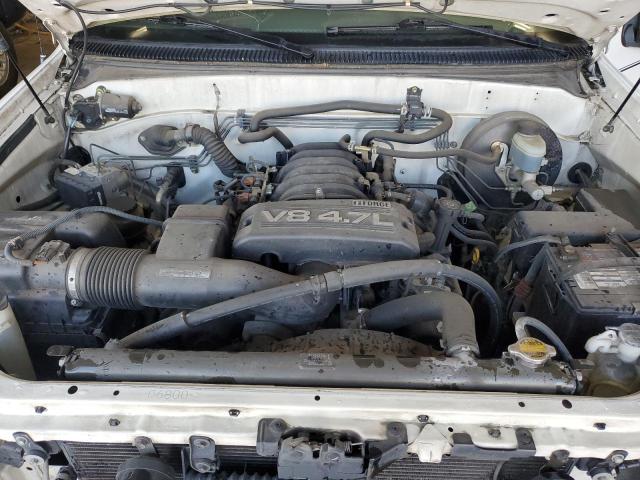 5TBRT34145S461556 - 2005 TOYOTA TUNDRA ACCESS CAB SR5 WHITE photo 11