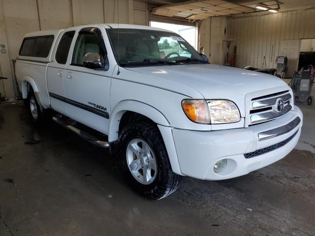 5TBRT34145S461556 - 2005 TOYOTA TUNDRA ACCESS CAB SR5 WHITE photo 4