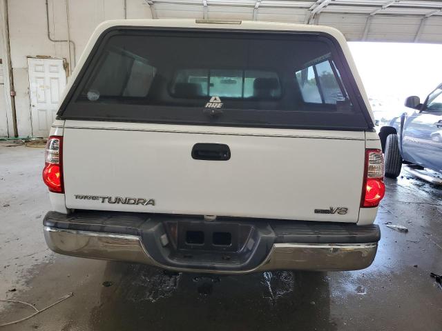 5TBRT34145S461556 - 2005 TOYOTA TUNDRA ACCESS CAB SR5 WHITE photo 6