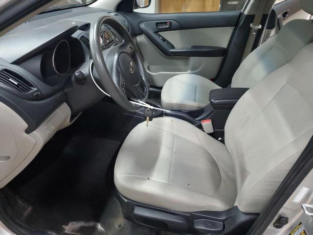 KNAFU4A2XA5874105 - 2010 KIA FORTE EX Gümüş foto 7