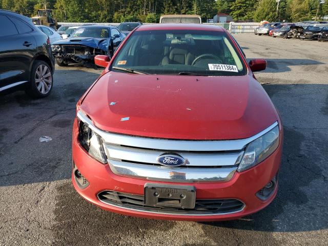 3FAHP0HA9BR102210 - 2011 FORD FUSION SE RED photo 5