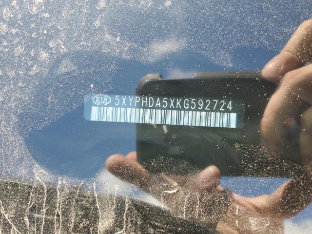 5XYPHDA5XKG592724 - 2019 KIA SORENTO EX Ақ фото 14