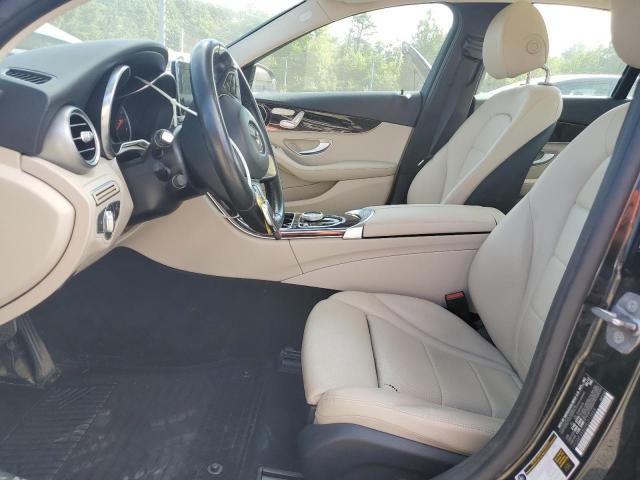 55SWF4KB2HU213669 - 2017 MERCEDES-BENZ C 300 4MATIC BLACK photo 7