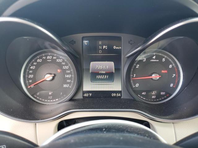 55SWF4KB2HU213669 - 2017 MERCEDES-BENZ C 300 4MATIC BLACK photo 9