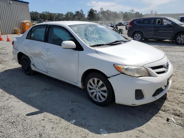 2T1BU4EEXCC856165 - 2012 TOYOTA COROLLA BASE თეთრი ფოტო 4
