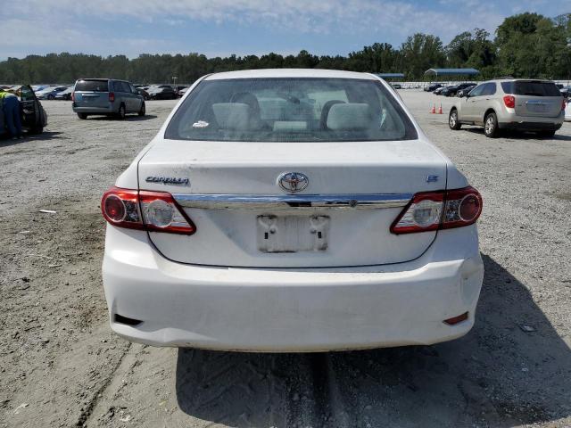 2T1BU4EEXCC856165 - 2012 TOYOTA COROLLA BASE თეთრი ფოტო 6