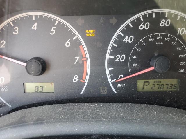 2T1BU4EEXCC856165 - 2012 TOYOTA COROLLA BASE თეთრი ფოტო 9