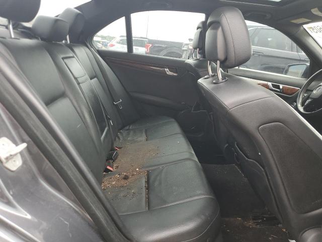 WDDGF8BB6BR156476 - 2011 MERCEDES-BENZ C 300 4MATIC GRAY photo 10