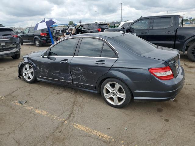 WDDGF8BB6BR156476 - 2011 MERCEDES-BENZ C 300 4MATIC GRAY photo 2