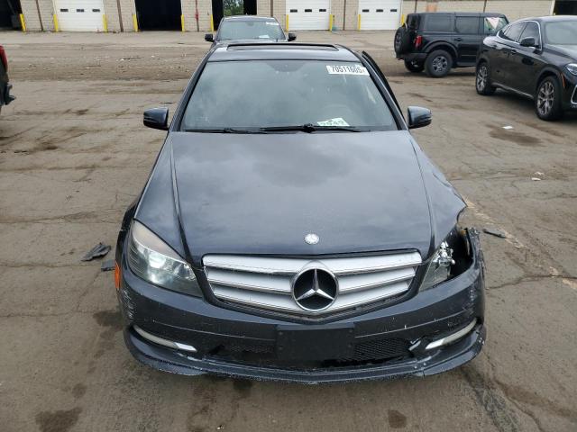 WDDGF8BB6BR156476 - 2011 MERCEDES-BENZ C 300 4MATIC GRAY photo 5