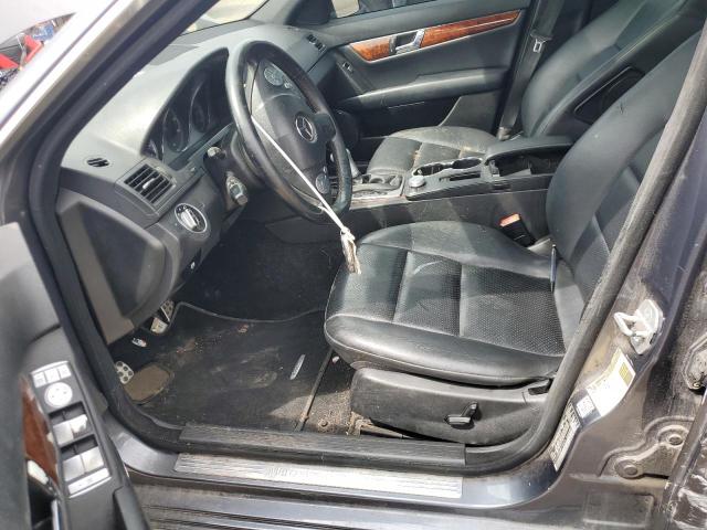 WDDGF8BB6BR156476 - 2011 MERCEDES-BENZ C 300 4MATIC GRAY photo 7
