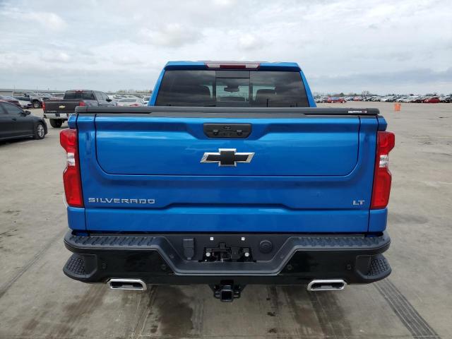 3GCUDFED1NG559998 - 2022 CHEVROLET SILVERADO K1500 LT TRAIL BOSS BLUE photo 6