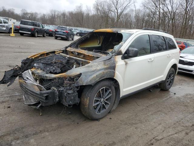 3C4PDCAB4HT683145 - 2017 DODGE JOURNEY SE WHITE photo 1