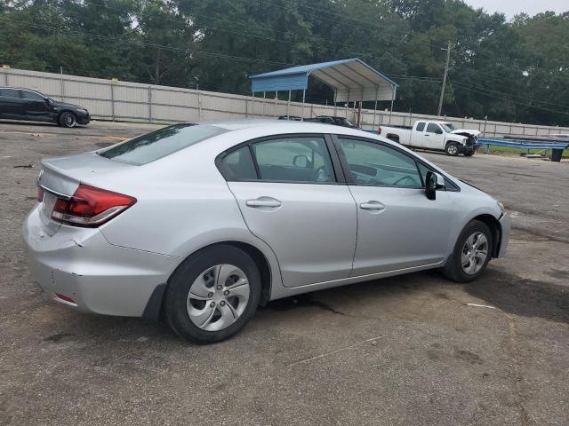 19XFB2F51DE046811 - 2013 HONDA CIVIC LX SILVER photo 3