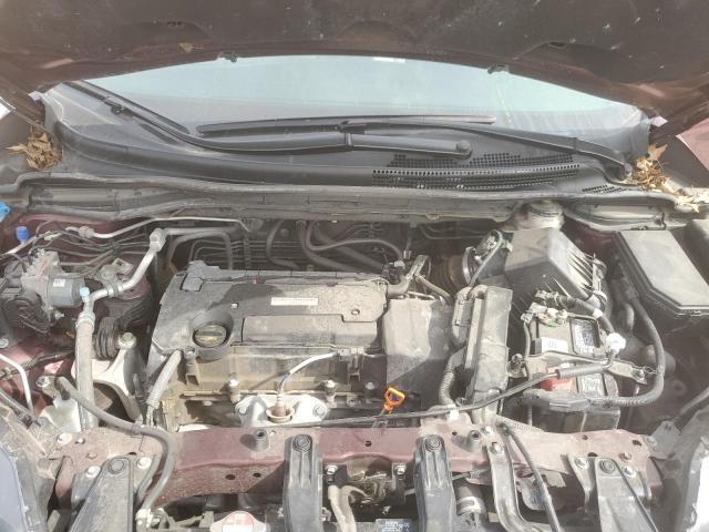 5J6RM4H7XGL032817 - 2016 HONDA CR-V EXL MAROON photo 12