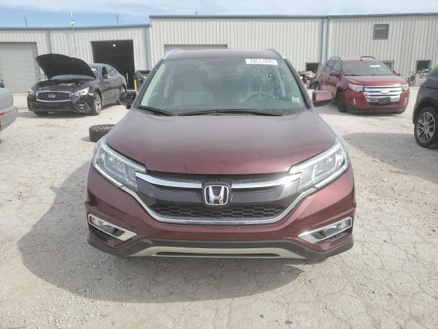 5J6RM4H7XGL032817 - 2016 HONDA CR-V EXL MAROON photo 5