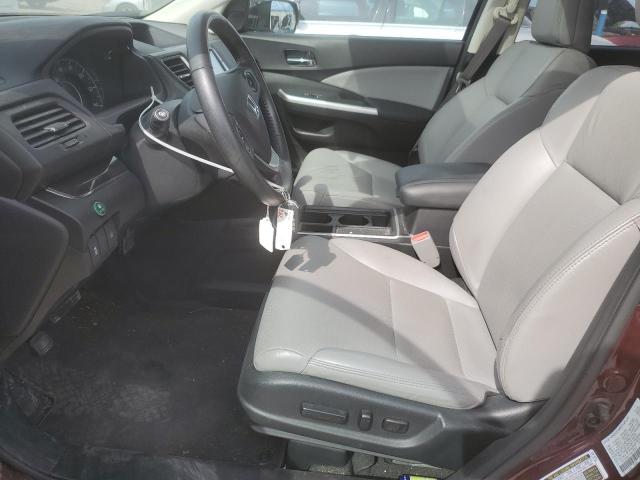 5J6RM4H7XGL032817 - 2016 HONDA CR-V EXL MAROON photo 7