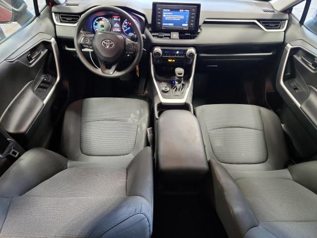 4T3L6RFV6MU021343 - 2021 TOYOTA RAV4 LE RED photo 8