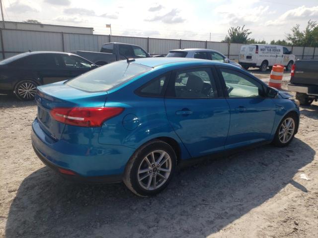 1FADP3F24GL257524 - 2016 FORD FOCUS SE BLUE photo 3