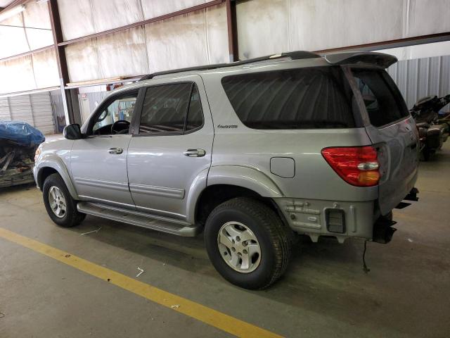 5TDBT48A82S108466 - 2002 TOYOTA SEQUOIA LIMITED SILVER photo 2