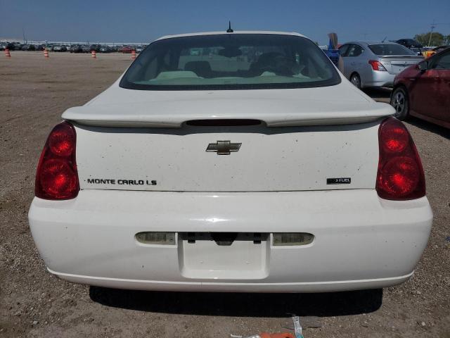 2G1WJ15K879129801 - 2007 CHEVROLET MONTE CARL LS WHITE photo 6