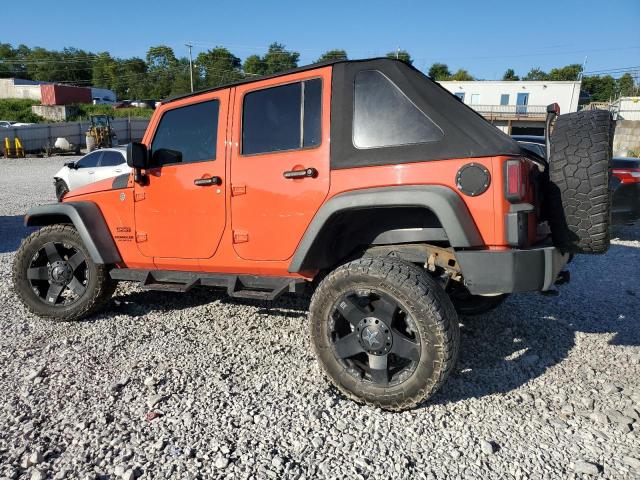 1C4BJWDG3FL610997 - 2015 JEEP WRANGLER U SPORT ORANGE photo 2