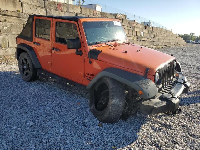 1C4BJWDG3FL610997 - 2015 JEEP WRANGLER U SPORT ORANGE photo 4