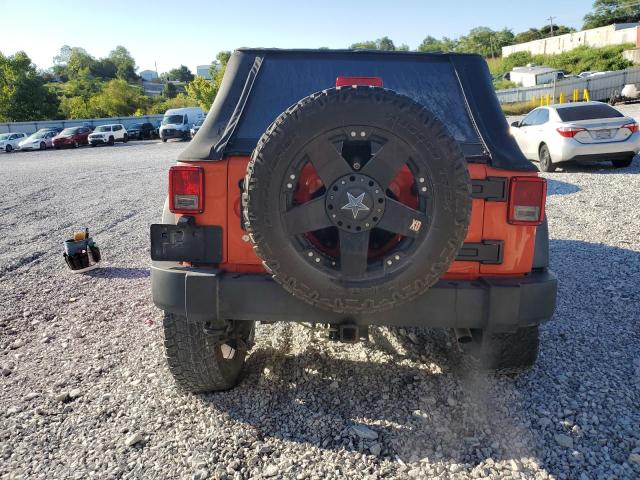 1C4BJWDG3FL610997 - 2015 JEEP WRANGLER U SPORT ORANGE photo 6