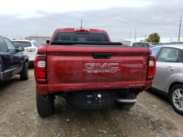 1GTP6FEK5P1163287 - 2023 GMC CANYON DENALI RED photo 6