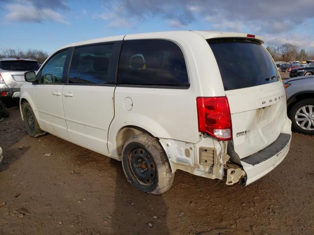 2C4RDGBG7HR602197 - 2017 DODGE GRAND CARA SE WHITE photo 2