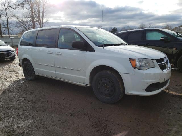 2C4RDGBG7HR602197 - 2017 DODGE GRAND CARA SE WHITE photo 4