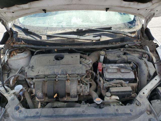 3N1AB7AP7GL652813 - 2016 NISSAN SENTRA S WHITE photo 11