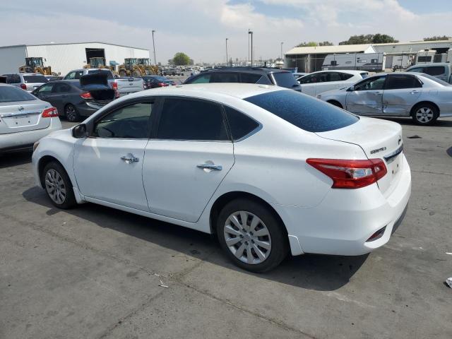 3N1AB7AP7GL652813 - 2016 NISSAN SENTRA S WHITE photo 2