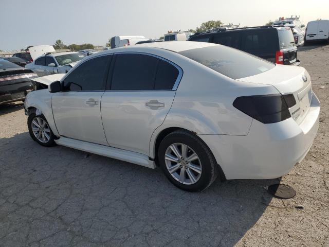 4S3BMBA60C3036723 - 2012 SUBARU LEGACY 2.5I WHITE photo 2