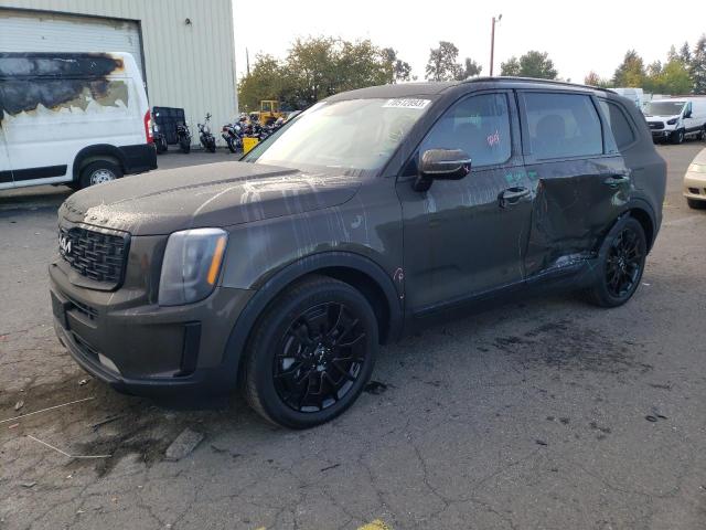 5XYP5DHC8NG202706 - 2022 KIA TELLURIDE SX BROWN photo 1