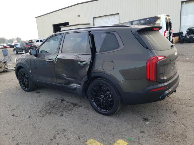 5XYP5DHC8NG202706 - 2022 KIA TELLURIDE SX BROWN photo 2