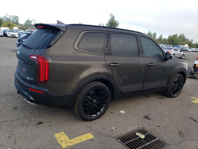 5XYP5DHC8NG202706 - 2022 KIA TELLURIDE SX BROWN photo 3