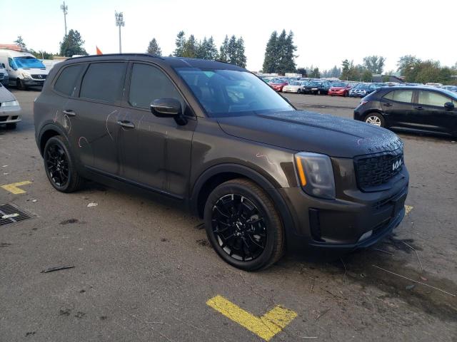 5XYP5DHC8NG202706 - 2022 KIA TELLURIDE SX BROWN photo 4